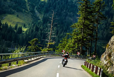 Motorradurlaub in den Österreichischen Alpen