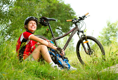 Abwechslungsreiche Radtouren und Mountainbikestrecken 